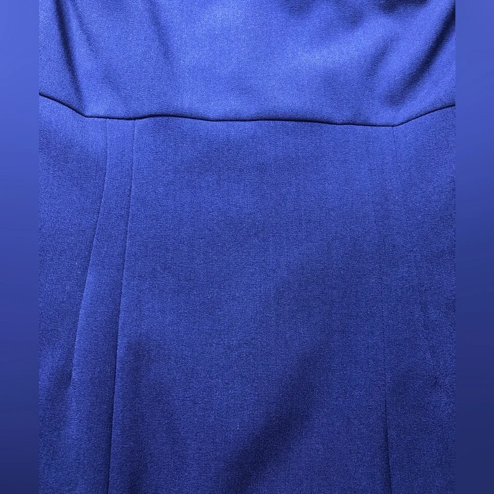 Calvin Klein Navy Blue Sleeveless Midi 4 Dress